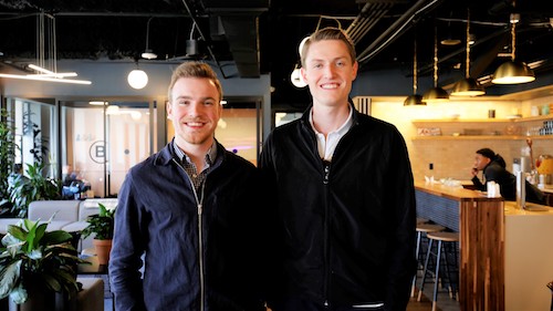 STORD co-founders Sean Henry and Jacob Boudreau