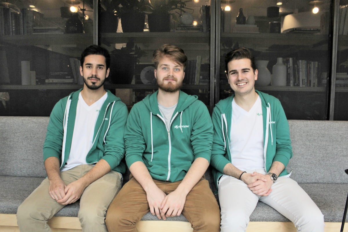 Synapse Founders Charles Lankau, Brandon Hall and Daniel Porada