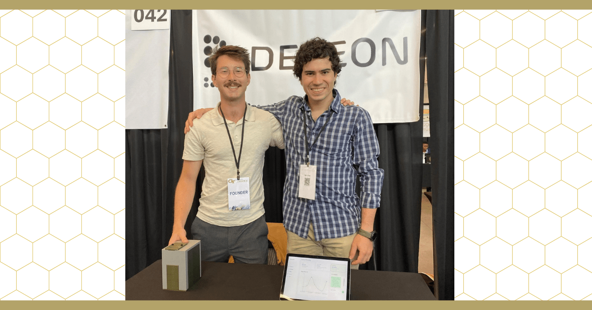 Deleon cofounders from left to right, Chad Pozarycki and José Andrade.